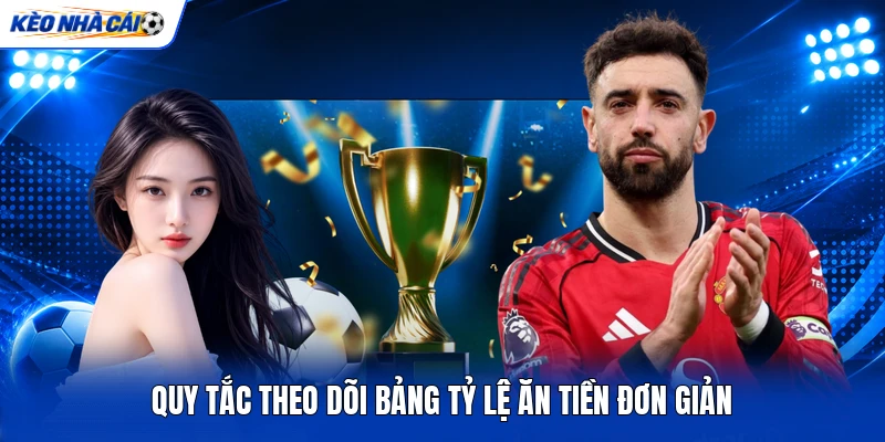 Quy tắc theo dõi bảng tỷ lệ ăn tiền đơn giản